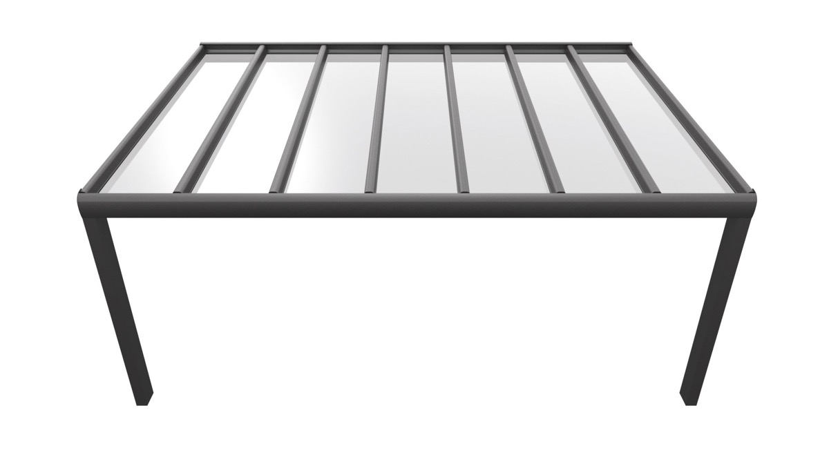 Designstyle zadaszenie z przesuwnym dachem