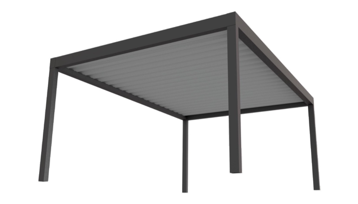Carport detal konstrukcji aluminiowej