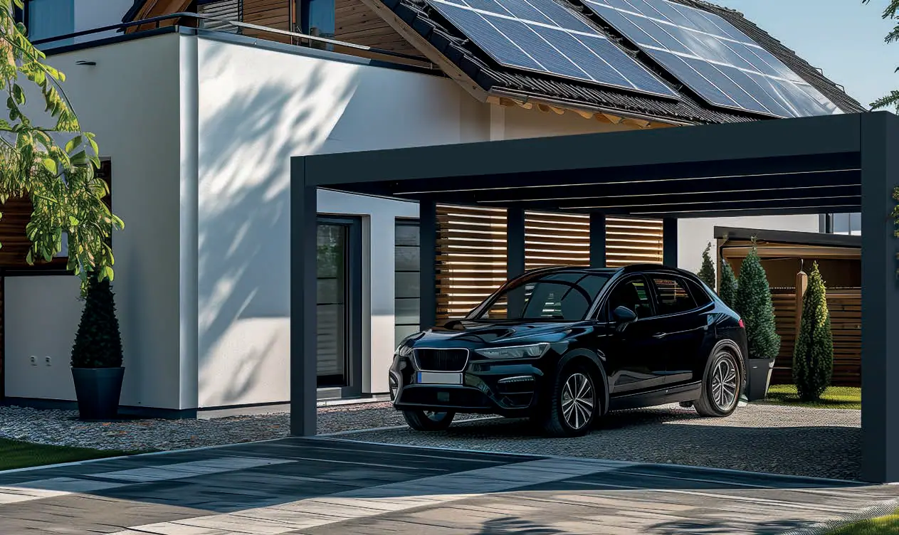 Carport Ecostyle: carport na jedno lub dwa auta